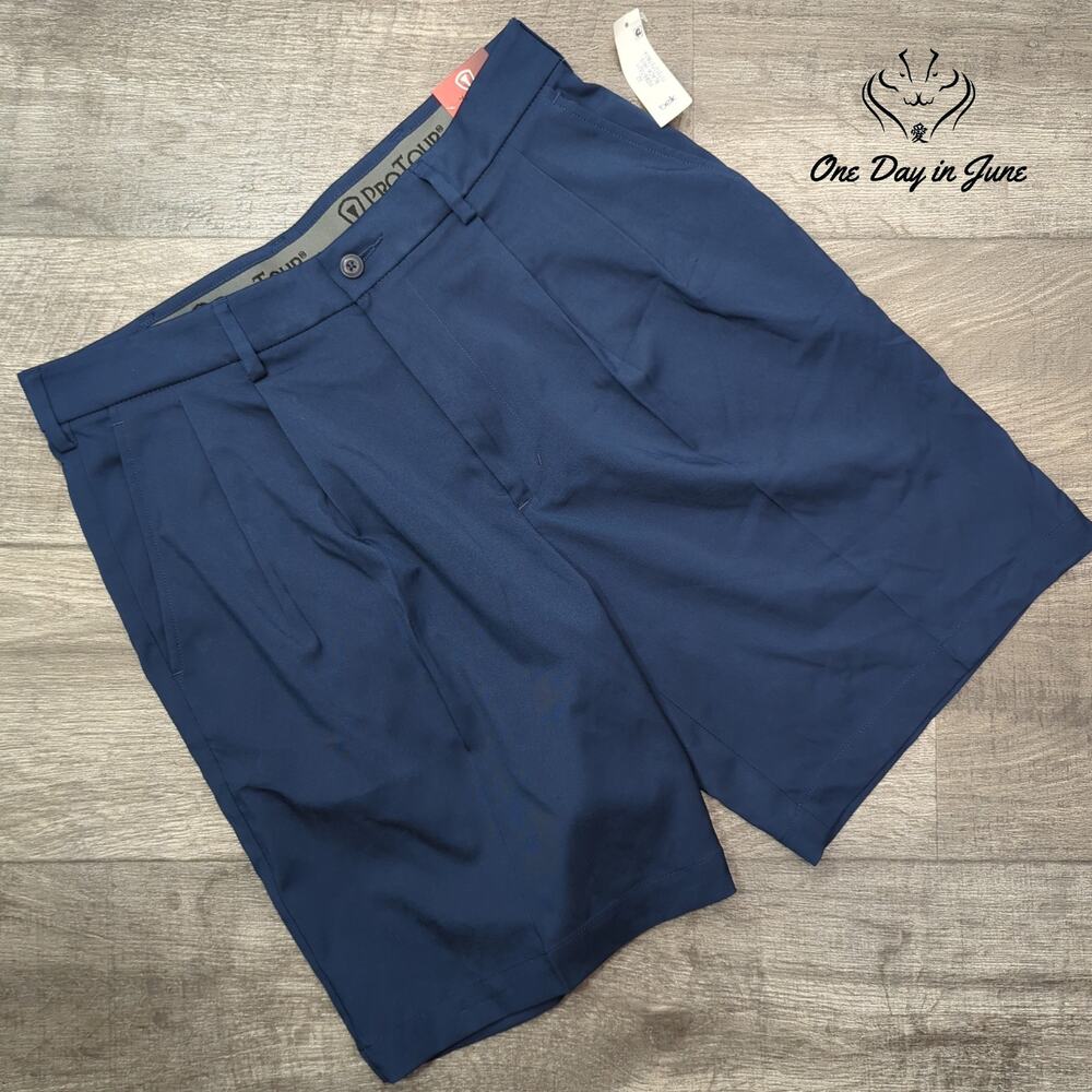 Pro Tour Comfort Waist Golf Shorts Size 32